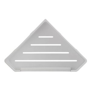 Croydex Corner Shower Shelf with Wiper Blade (QM950122) - main image 2