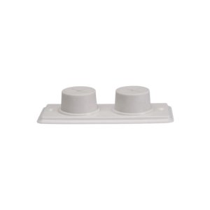 Croydex Double Cloth Holders - White (DB362110U) - main image 2