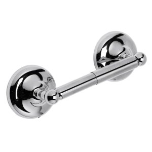 Croydex Flexi-Fix Grosvenor Chrome Spindle Toilet Roll Holder (QM704441) - main image 2