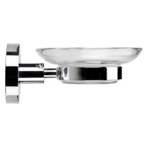 Croydex Flexi-Fix Pendle Soap Dish - Chrome (QM411941) - main image 2