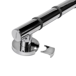 Croydex Grab 'N' Grip Angled Grab Bar - Chrome (AP530941) - main image 2