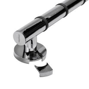 Croydex Grab 'N' Grip L-Shaped Grab Bar - Chrome (AP531041) - main image 2