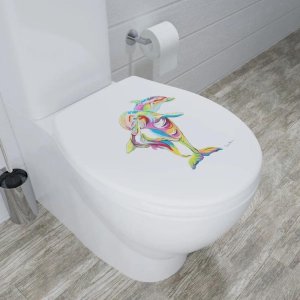 Croydex Hannah McWave Flexi Fix Toilet Seat - Steven Brown (WL604222H) - main image 2