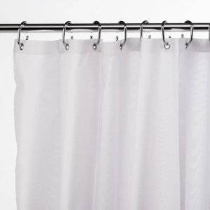 Croydex High Performance Shower Curtain (Long Drop, Bulk Pack) - White (GP85105B) - main image 2