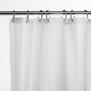 Croydex High Performance Shower Curtain ( Standard Drop, Bulk Pack) - White (GP00851B) - main image 2
