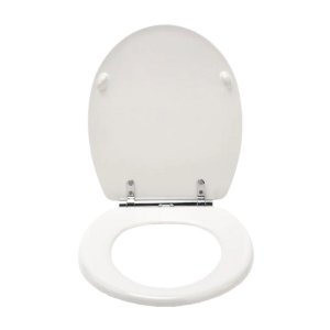 Croydex Lugano Flexi-Fix Toilet Seat - White (WL601022H) - main image 2