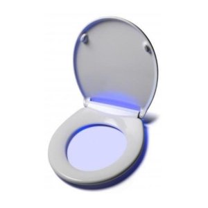 Croydex Luminoso Self Lighting Toilet Seat - White (WL533122E) - main image 2