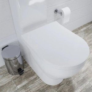 Croydex Malo Flexi-Fix Toilet Seat - White (WL611022H) - main image 2