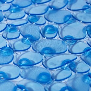 Croydex Pebbles Bath Mat - Blue (AG300024) - main image 2