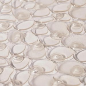 Croydex Pebbles Bath Mat - Clear (AG300032) - main image 2