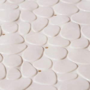 Croydex Pebbles Bath Mat - White (AG300022) - main image 2