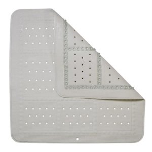 Croydex Plain Cushioned Shower Mat - White (BD203022) - main image 2