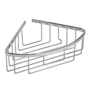 Croydex Slimline Aluminium Corner Basket - Chrome (QM785941) - main image 2