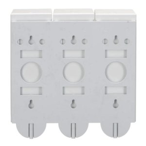 Croydex Slimline Triple Wall Mounted Soap Dispenser - White (PA670322) - main image 2