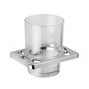 Croydex Sutton Tumbler and Holder - Chrome (QM731841) - main image 2