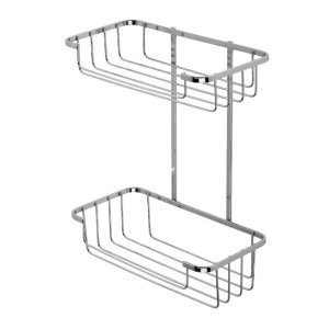 Croydex Two Tier Cosmetic Basket - Mild Steel (QM260541) - main image 2