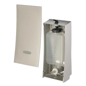 Croydex Wave Elbow Soap Dispenser - Satin Brushed (PA680106) - main image 2