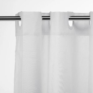 Croydex White Textile Hook 'N' Hang Shower Curtain (AF289022) - main image 2