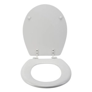Croydex Windermere Sit Tight Toilet Seat - White (WL600422H) - main image 2