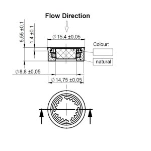 Deva Mono Tap Flow Regulator (6 litres/min) (FR101-6) - main image 2