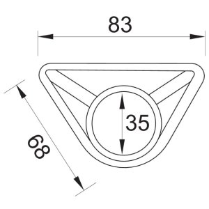 Deva Under Sink Mounting Triangle (USMT) - main image 2