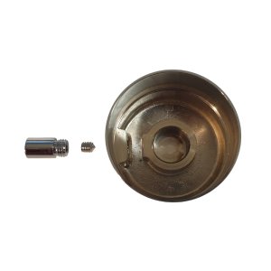 EMOTION Round Divert Handle Only for EZ Box CVP - Chrome (ABSP-10-0084) - main image 2