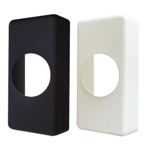 Eterna BPWB Wired Bell Push - Black / White (BPWB) - main image 2