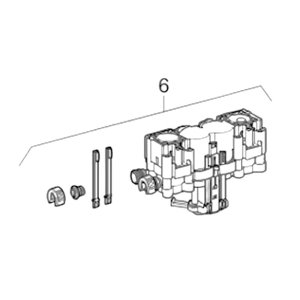 Geberit 1-3 bar hydraulic flushing device (243.461.00.1) - main image 2