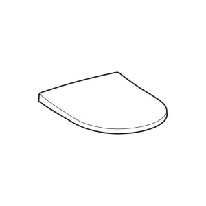 Geberit Acanto Toilet Seat - White (500.604.01.2) - main image 2