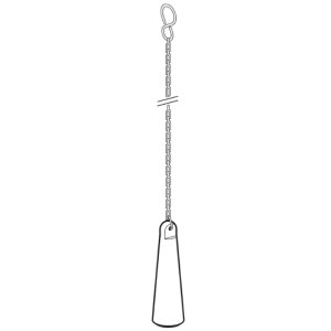Geberit exposed cistern draw chain (215.177.00.1) - main image 2