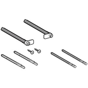 Geberit Kappa15 lever set and actuator rods (240.639.00.1) - main image 2