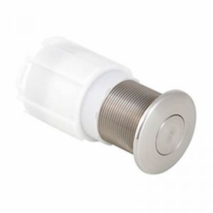 Geberit pneumatic metal flush button with actuator - gloss chrome plated (115.947.21.1) - main image 2