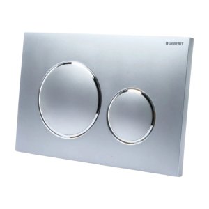 Geberit Sigma20 Dual Flush Plate - Matt Chrome (115.882.JQ.1) - main image 2