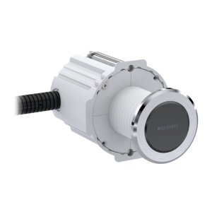 Geberit Type 10IR Electronic Dual Flush - Mains Operation - Brushed Chrome (115.936.SN.6) - main image 2