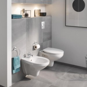 Grohe Bau Cosmopolitan Toilet Roll Holder - Chrome (40457001) - main image 2