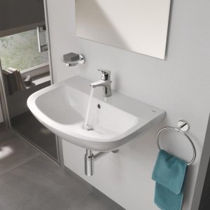 Grohe Bau Cosmopolitan Towel Ring - Chrome (40460001) - main image 2