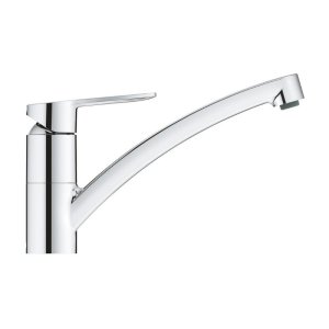 Grohe BauEco Single Lever Sink Mixer - Chrome (31680000) - main image 2