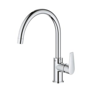 Grohe BauEdge Single Lever Sink Mixer - Chrome (31233001) - main image 2