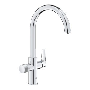 Grohe Blue Pure BauCurve Filter Tap - C-Spout - Chrome (30580000) - main image 2
