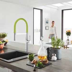 Grohe Essence Single Lever Sink Mixer - Chrome (124978) - main image 2