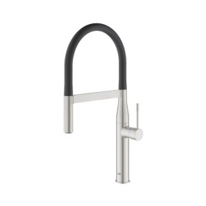 Grohe Essence Single Lever Sink Mixer - Supersteel (30294DC0) - main image 2