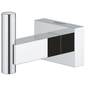 Grohe Essentials Cube Robe Hook - Chrome (40511001) - main image 2