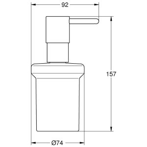 Grohe Essentials Soap Dispenser - Chrome (40394001) - main image 2