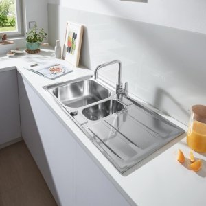 Grohe Eurodisc Cosmopolitan Single Lever Sink Mixer - Chrome (32259003) - main image 2