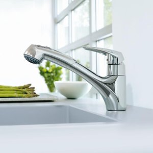 Grohe Eurodisc Single Lever Sink Mixer - Chrome (32257001) - main image 2