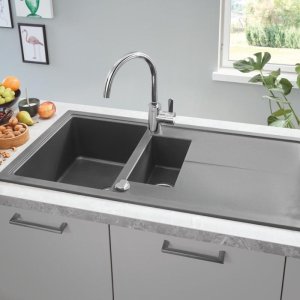 Grohe Eurosmart Cosmopolitan Single Lever Sink Mixer - Chrome (31481000) - main image 2