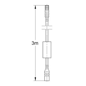 Grohe Extension Cable - 3m (36221000) - main image 2