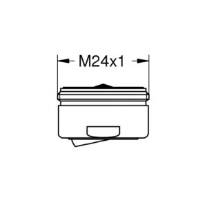 Grohe Flow Straigtener - Chrome (64451000) - main image 2