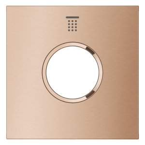 Grohe Grohtherm Aqua Tiles Exchangeable Metal Plate & Symbol - Head Shower 1 - Brushed Warm Sunset (106887DL00) - main image 2