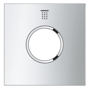 Grohe Grohtherm Aqua Tiles Exchangeable Metal Plate & Symbol - Head Shower 1 - Chrome (1068870000) - main image 2